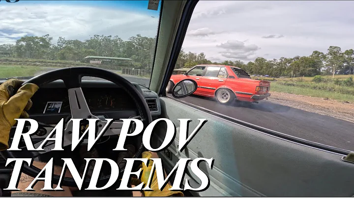 When Your Friends All Have The Same Drift Car | KE70 4AGE Drift Tandems Raw