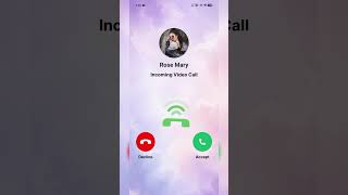 📱 Rose Mary Is Calling You! 💖 Will You Answer Her Video Call? 😍📞#RoseMary #IncomingCall #VideoCall