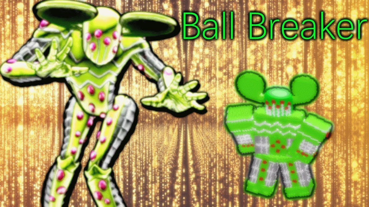 Ball Breaker Showcase Roblox Project Jojo Youtube - robloxjojos bizzare worldball breaker how to use it and