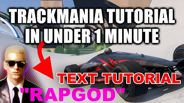 how to CREATE A TEXT in MAP EDITOR | Trackmania Tutorials #3 in under 1Minute