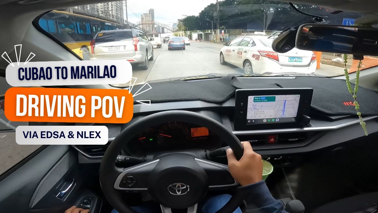 Cubao to Marilao Driving POV | via ESDA & NLEX