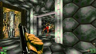 Doom 2 Hellbound - Hellbnd.wad - MAP06 Gateway Lab - Ultra Violence