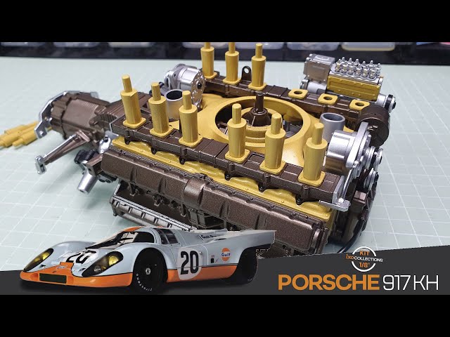 Build the Porsche 917kh - Pack 4 - Stages 13-16 - YouTube