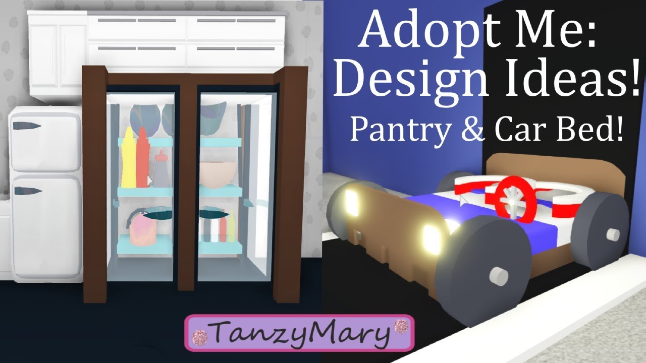 Adopt Me Furniture Design Ideas Hacks Car Bed Pantry Roblox