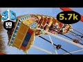 VR180 Insta360 Evo 5.7k Test pirate ship ride part1