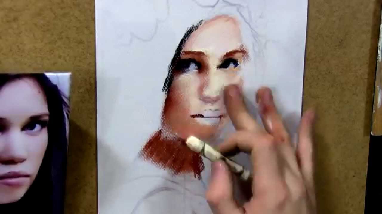 Мастер класс рисования портрета пастелью Мастер класс рисования портрета пастелью