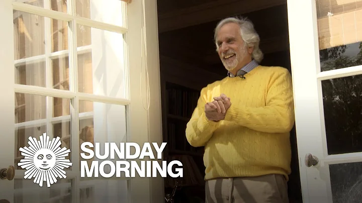 Henry Winkler speaks, at his door