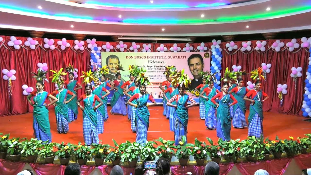 Santali Dance  Don Bosco School Amguri Kokrajhar