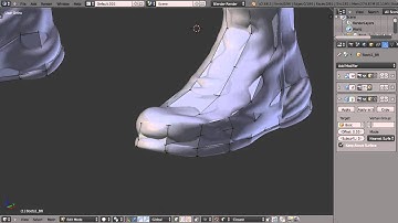 Warrior Character | E075 | Retopology | Boots 01