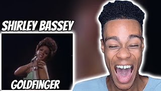 Shirley Bassey  Goldfinger  First Time Reaction