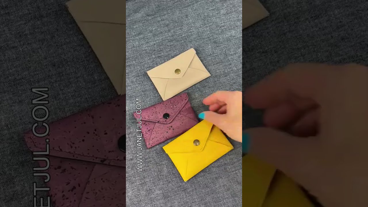 Cartera con tejido de polipiel, este Kit te encantará coserlo 💖