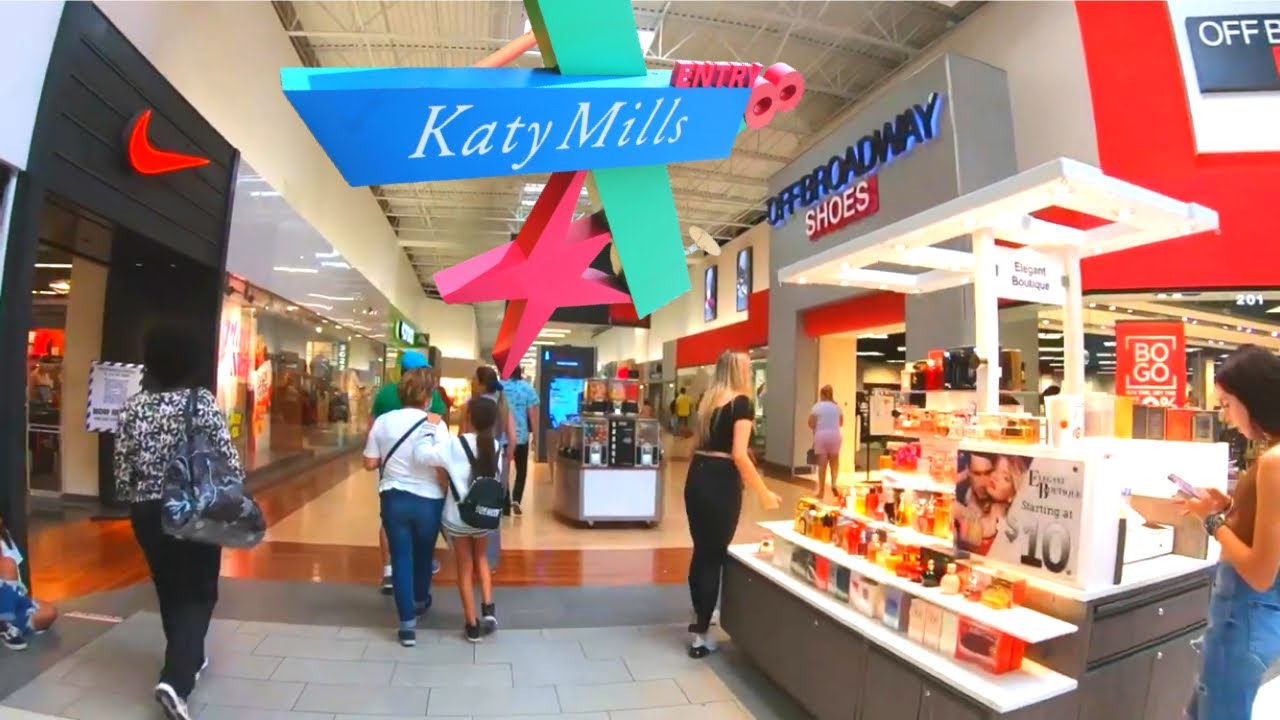 Katy Mills Walking Tour   Best Premium Outlet Mall in Katy Texas Houston   Coach Nike Stores