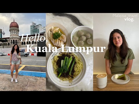 Malaysia Travel Vlog | exploring and eating my way through Kuala Lumpur (ft. must eats + best cafes)