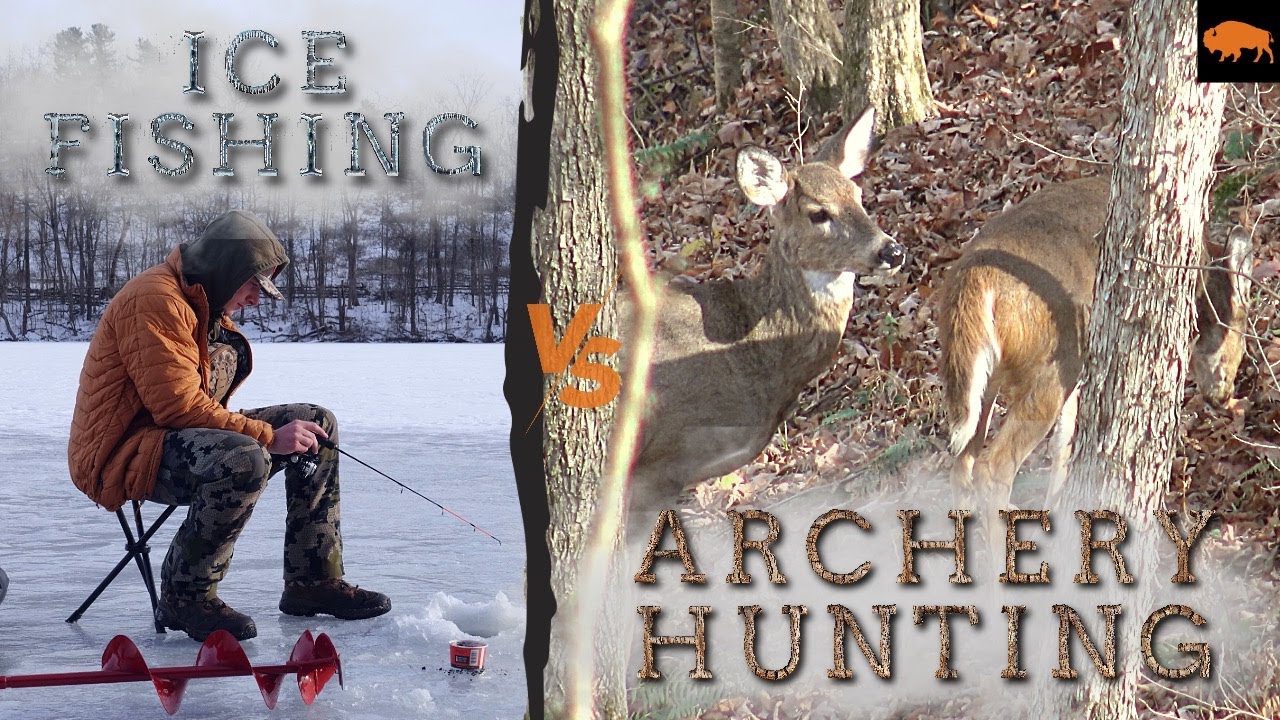 Ice Fishing Gone Wrong! So I Went Deer Hunting - YouTube
