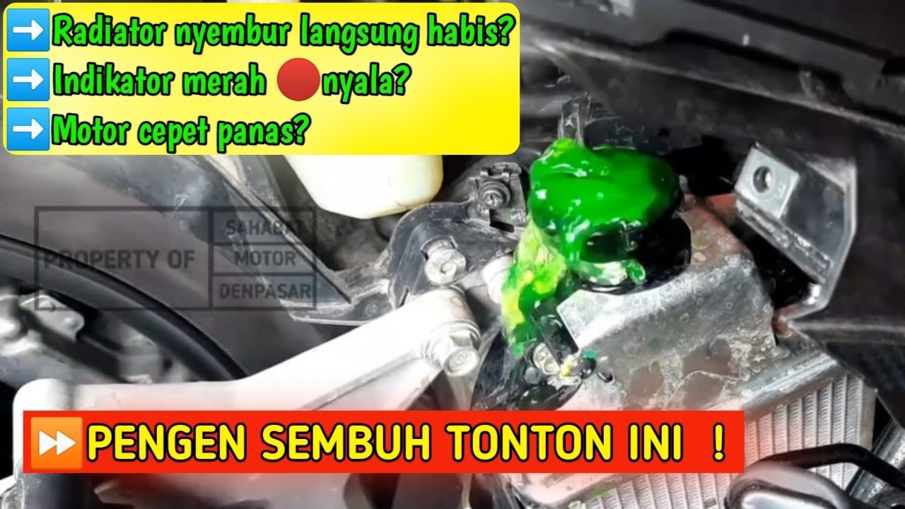 ⏩AIR RADIATOR NYEMBUR ‼️tonton ini kalo pengen SEMBUH