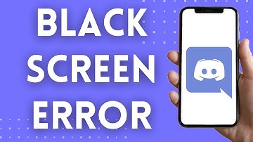 How To Fix Discord Black Screen Error - Discord Black Screen Fix (2021)