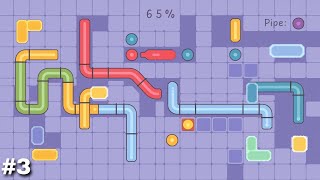 Connect Pipe! Color Line Game - Gameplay Walkthrough Part 3 - Levels 11 to 15 - (iOS, Android) screenshot 3