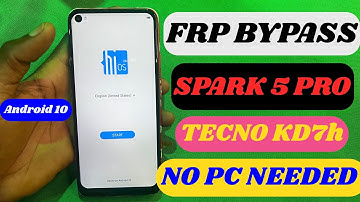 How to Bypass FRP on Tecno Spark 5 Pro Without PC 2025 Guide