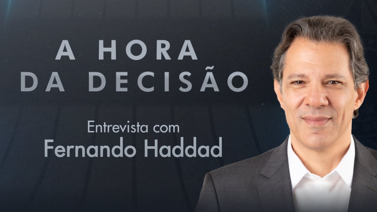 Ao vivo: Entrevista com Fernando Haddad