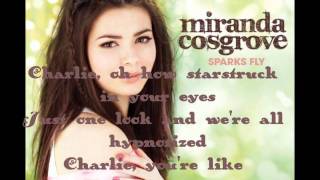 Charlie - Miranda Cosgrove - Sparks Fly Deluxe iTunes (Lyrics HD & HQ)