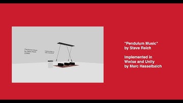 Game audio experiment: "Pendulum Music" created in Unity and Wwise