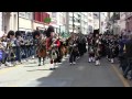 Scottish Bagpipe in Stret Parade in Basel 2011.