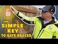 The Keys To Fence Gate Bracing | Prevent Sagging With Proper Bracing