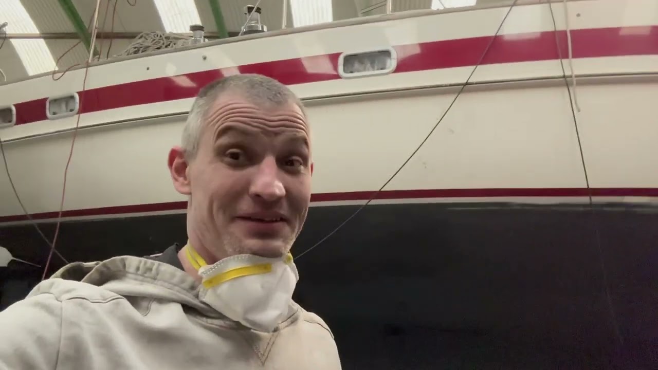 Антифулинг на яхте. Антиобростайка. #море #sailing #travel #серфинг #мечта #