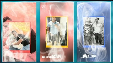 Haw to create attitude Status Editing In Kinemaster (Make status videos from your photos)