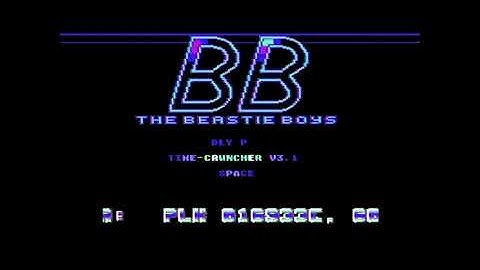 Commodore 64 demo: Beastie Boys - Time Cruncher v3.1 intro (1989)