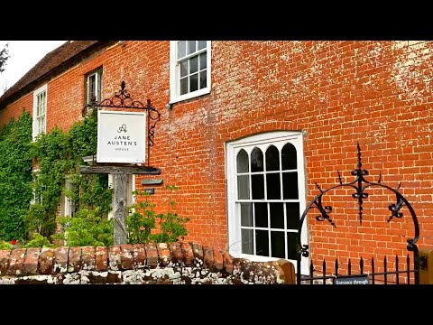 Jane Austen's House 🏴󠁧󠁢󠁥󠁮󠁧󠁿 4K England Chawton & Salisbury Travel Vlog Walking Tour