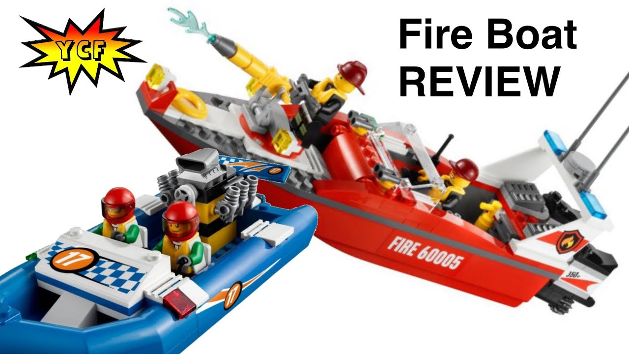 LEGO City Fire Boat Set 60005 - US