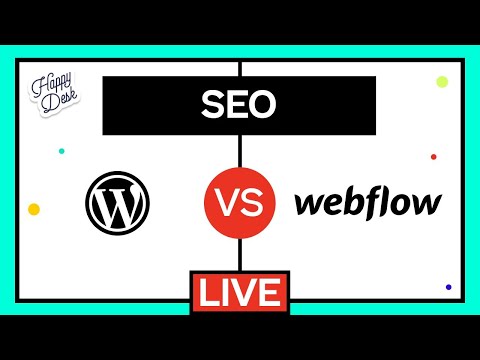 Les MEILLEURES résultats SEO Wordpress ou WEBFLOW?