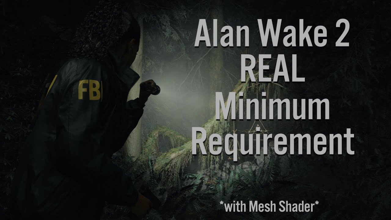 Can I play Alan Wake 2 on my PC? Minimum and recommended