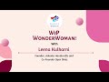 Wip wonderwoman with leena barack kulkarni about her startup  advaita handicrafts