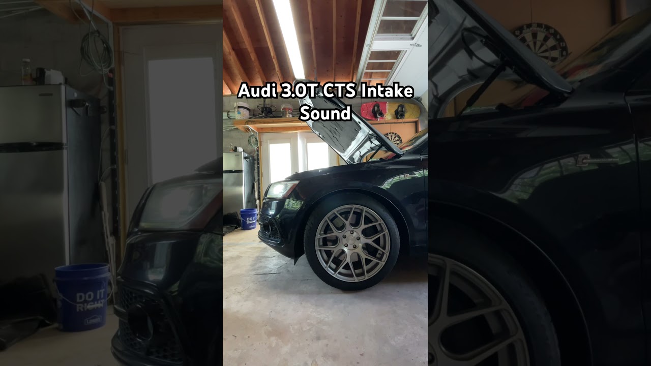 Insane supercharger whine!  Audi SQ5 | CTS Turbo Intake