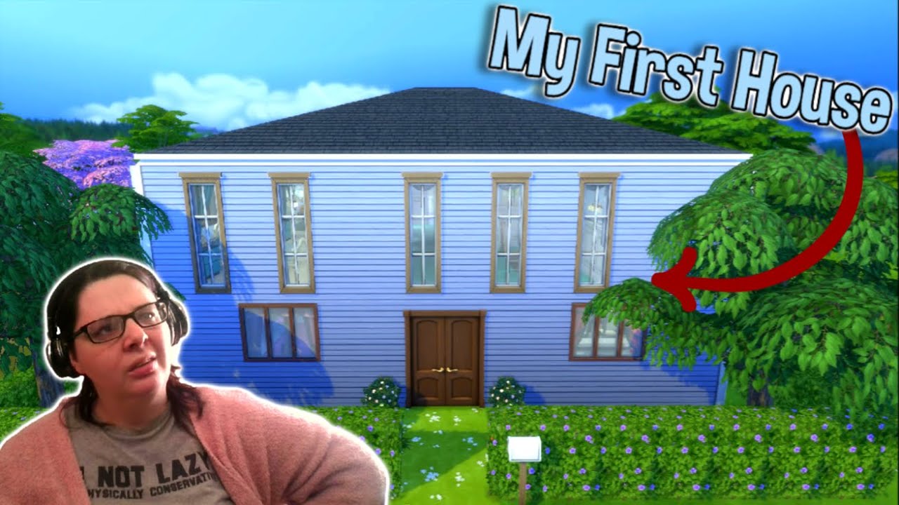 My First House In The Sims 4?! - YouTube