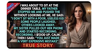 My Father Called Me Poor & Useless at Dinner... Then I Revealed His Biggest Debt | Trending Story