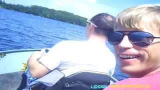 The Boys Booze Boat Cruise / minocqua wi./ squirrel lake