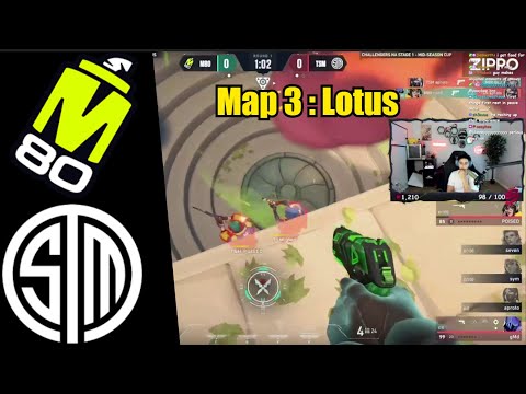 Subroza reacts to M80 vs TSM | Map 3 | Challengers League 2024 North America: Stage 1 |