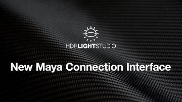HDR Light Studio - Carbon Drop 2 - Updated Maya Connection UI