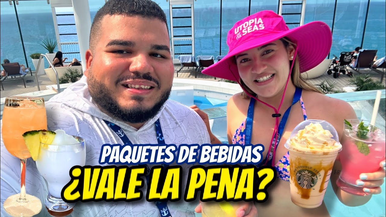 Paquetes de bebidas en Royal Caribbean Drink package Utopia of the Seas