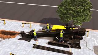 Metode Kerja Horizontal Directional Drilling - XCMG Animation