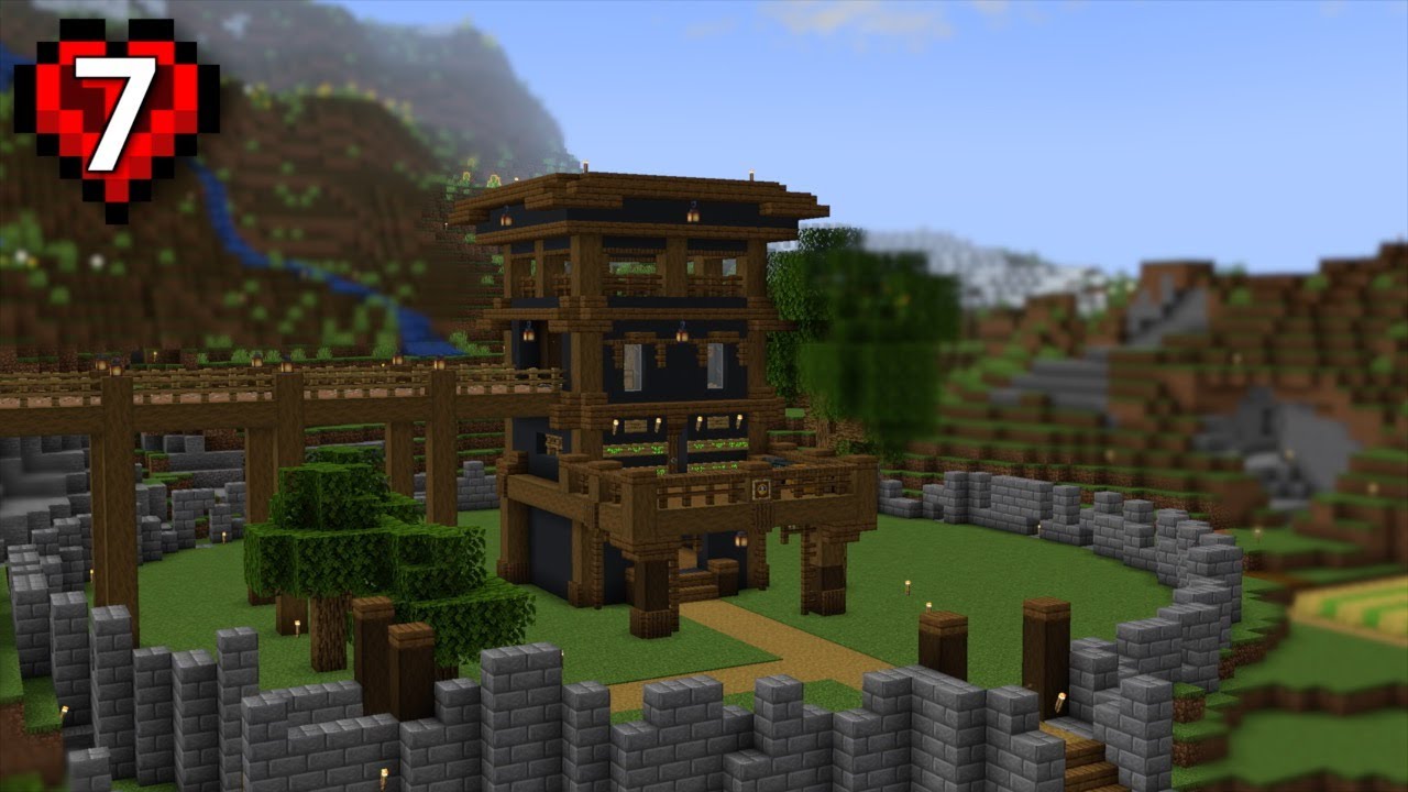 I Transformed my Base in Minecraft Hardcore - YouTube