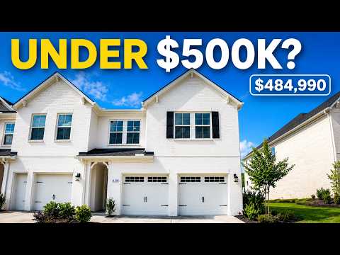 Mount Juliet TN Home Tour - The Townhome With Two Primary Suites - Where to Live In Nashville