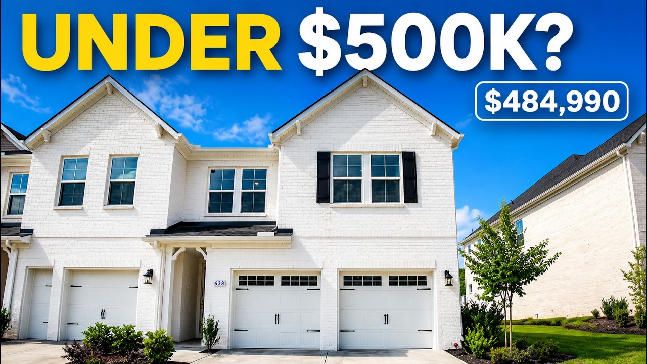 Mount Juliet TN Home Tour - The Townhome With Two Primary Suites - Where to Live In Nashville