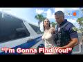 Unregistered Vehicle Traffic Stop Ends in Arrest and Threats