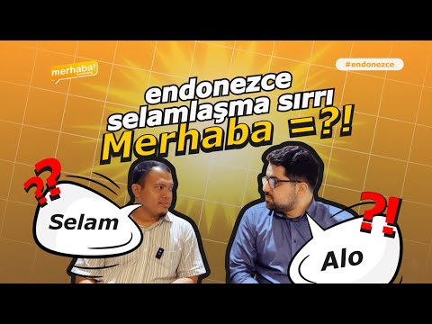 Endonezce Merhaba - Selamlaşmak