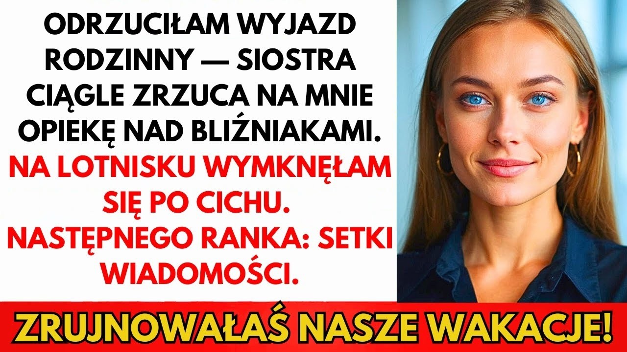 Mój telefon obudził mnie o szóstej rano atakiem stu pięćdziesięciu trzech powiadomień — wszystkie od mojej siostry Oliwii, pisane wielkimi literami, oskarżające mnie o zniszczenie wymarzonych...