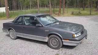 1988 Oldsmobile Cutlass Ciera International Series Coupe 89 Olds Ciera International 3300